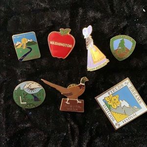 Vintage Washington state pins